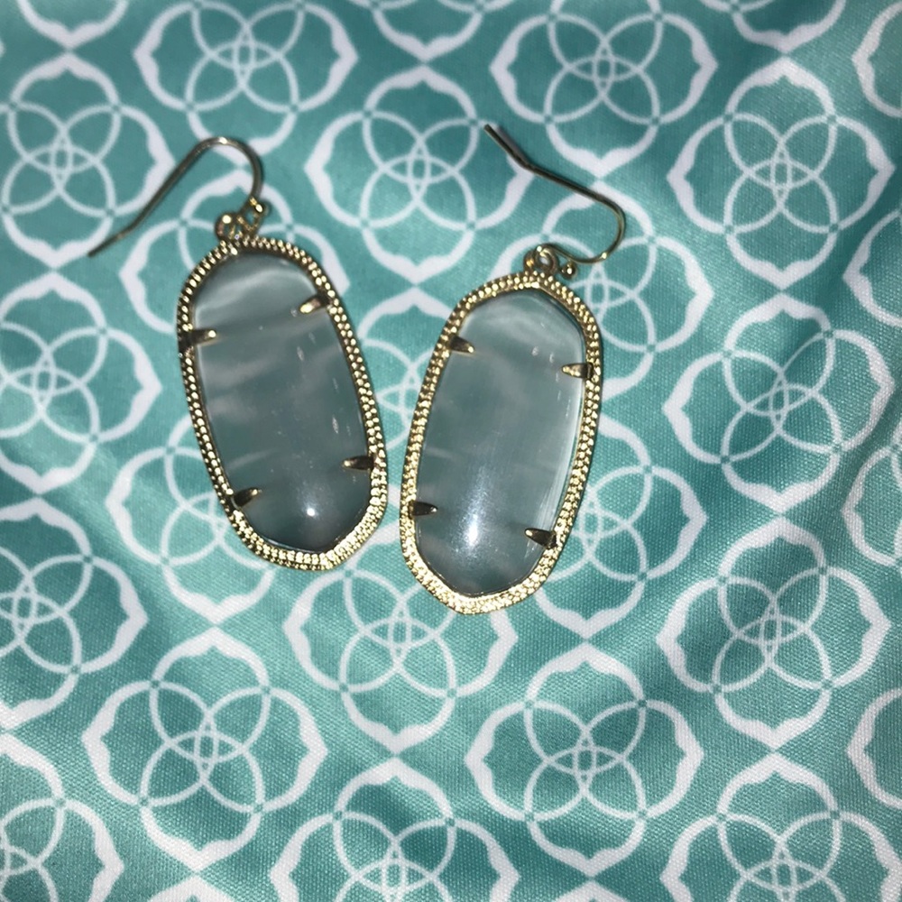 Kendra Scott earrings, worn once, will negotiate!